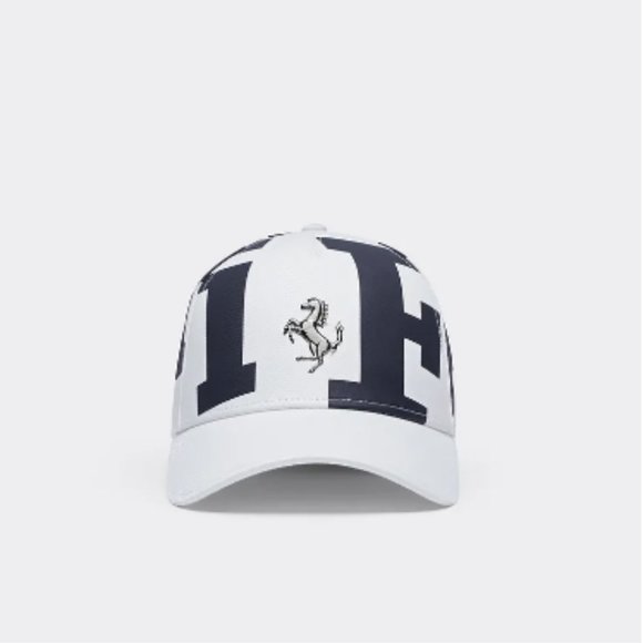 Ferrari Accessories Cotton Twill Baseball Hat With Ferrari Logo